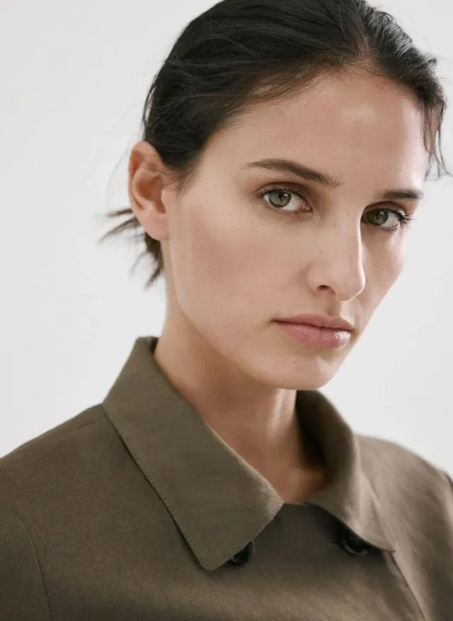 Double-Breasted Linen Jacket – image 4