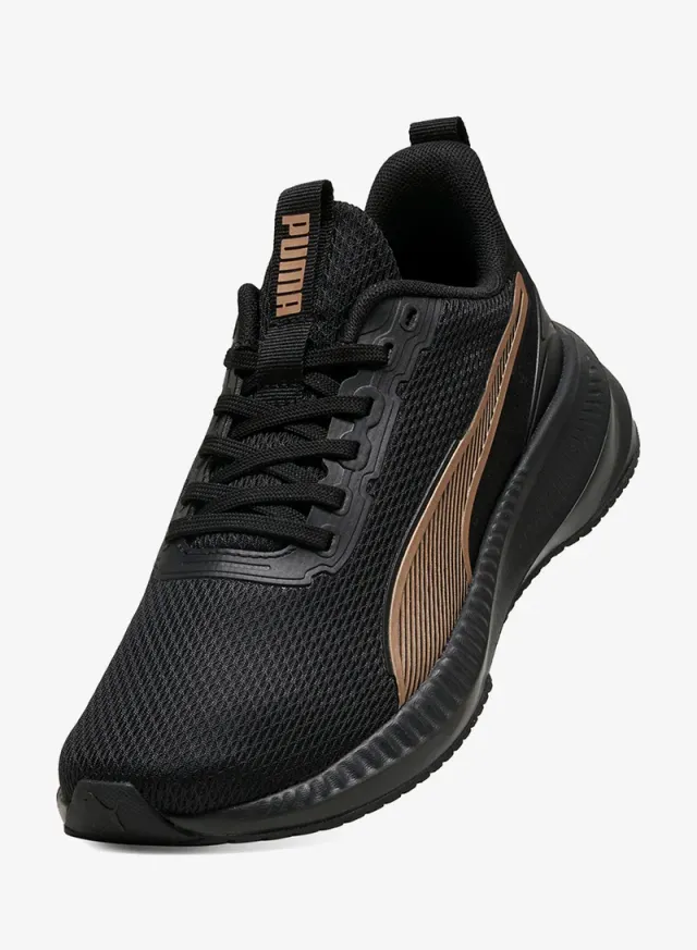 PUMA Flyer Lite 3 Running Shoe - Black/Gold – image 5