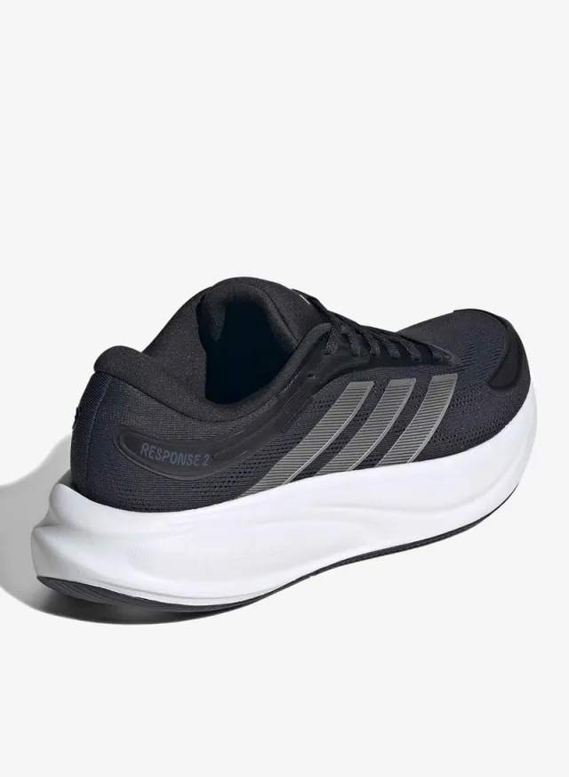 Adidas Response 2 Running Shoes - Core Black, Iron Metallic, Footwear White – image 4