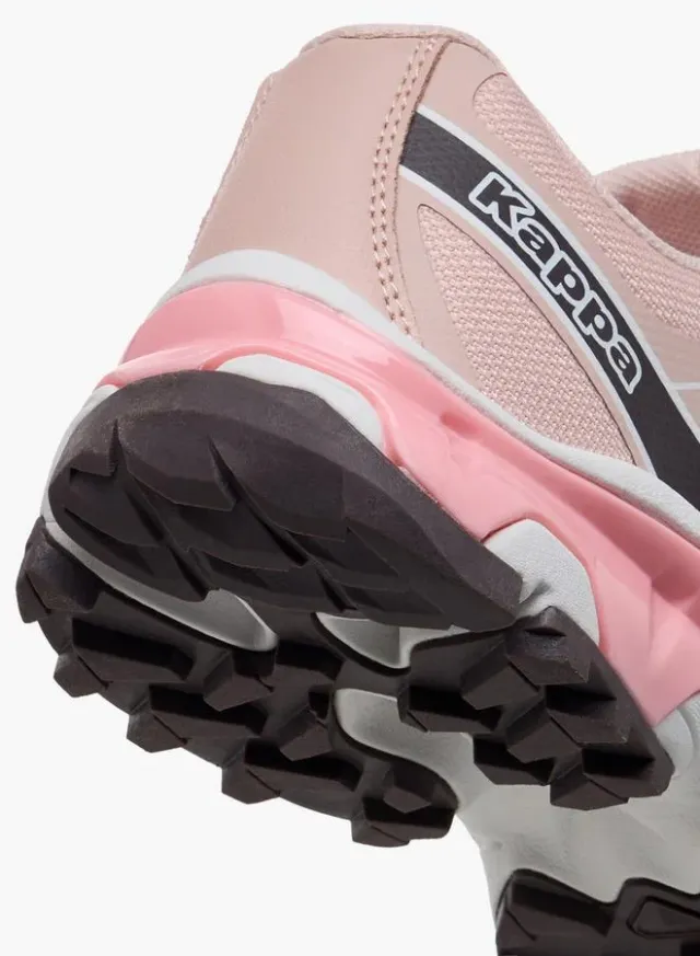 Pink Lace-Up Textile Sports Shoes for Women - Breathable Design – image 5