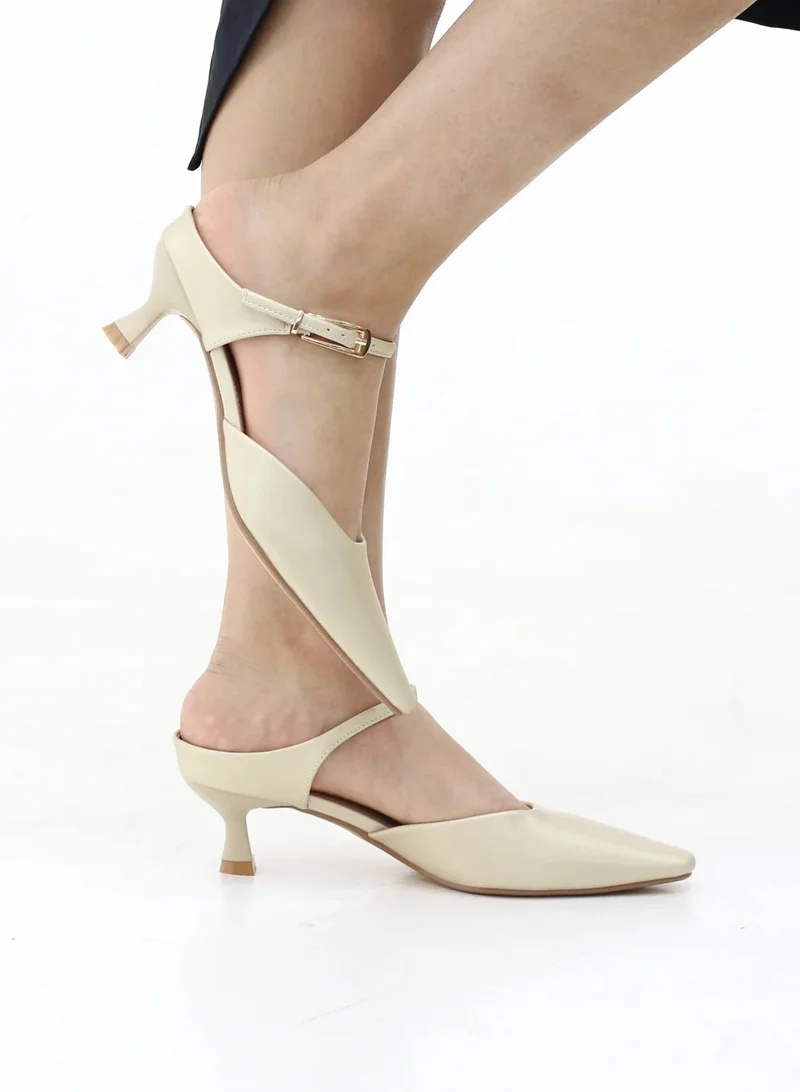 Terra Kitten Heel 5.5cm Ankle Strap