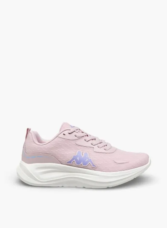 Women's Lace-Up Athletic Shoes with Logo Detail and Cushioned Sole – image 3