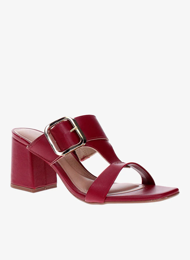 Beira Rio Women's Mid Heel Sandals