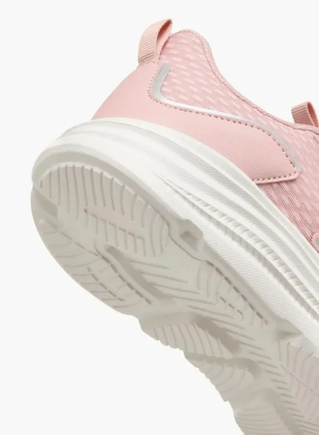 Pink Lace-Up Breathable Sports Sneakers for Women – image 5