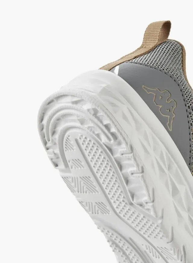 Women's Grey Lace-Up Breathable Sports Shoes with Durable Sole – image 4