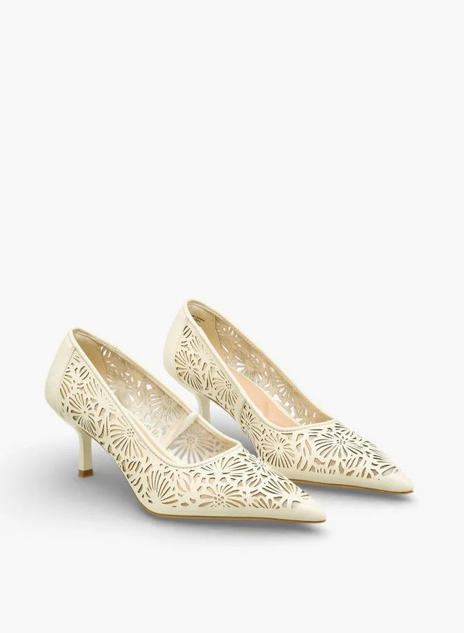 Women's Laser Cut Pumps