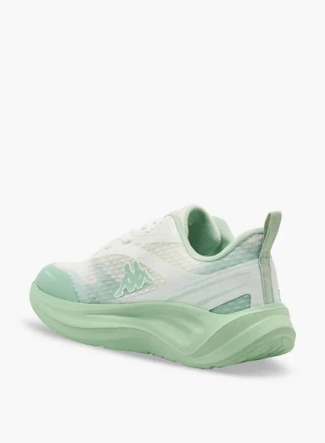 Women's Lace-Up Walking Shoes - Breathable Mesh, Durable Sole, Green – image 4