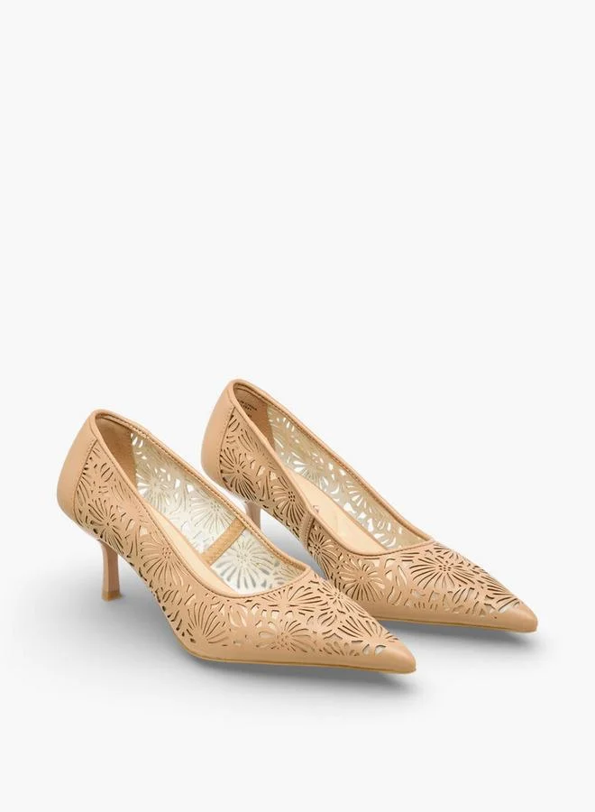 Women's Laser Cut Pumps