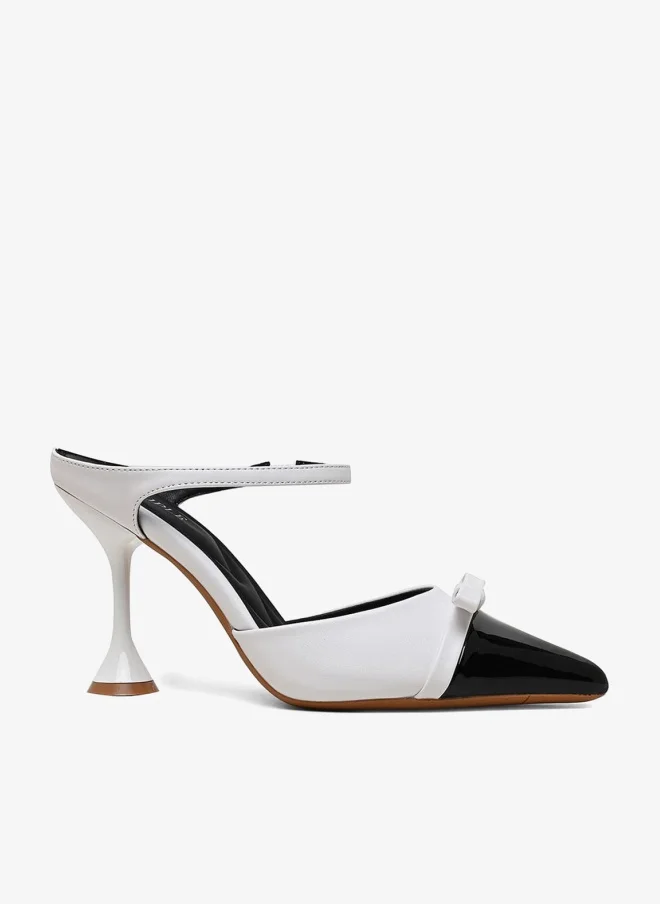 Two-toned Pointed High Heels