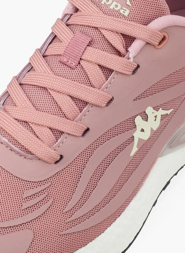 Lilac Lace-Up Breathable Mesh Sports Shoes for Women – image 4