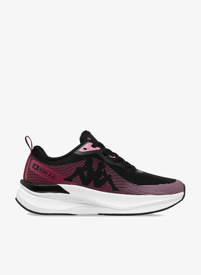 Women's RUN 2.0 Logo Lace-Up Running Shoes