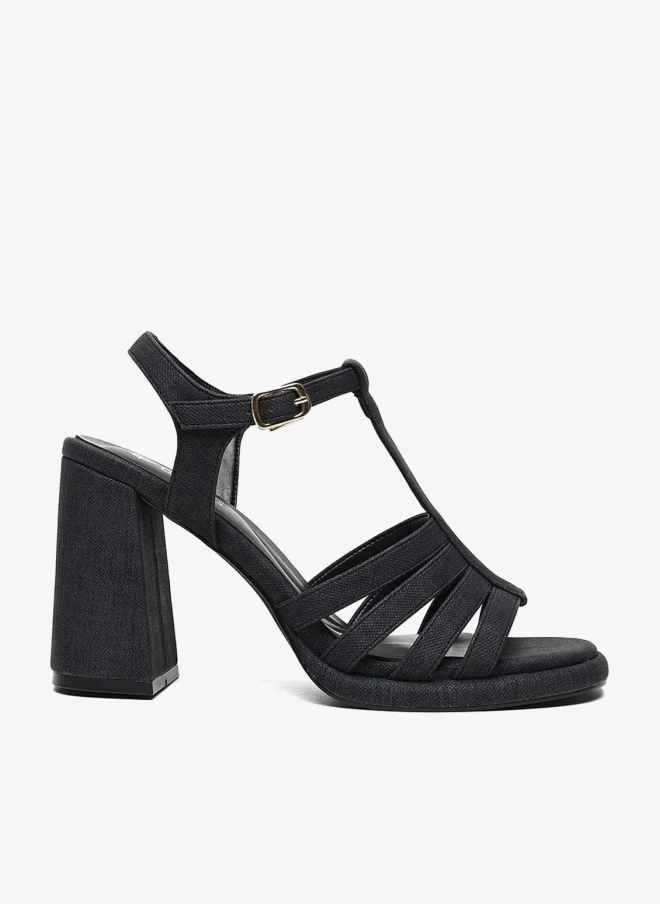 Strappy Block Heel Sandal