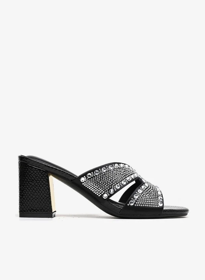 Comfort Embellished Platform Sandals