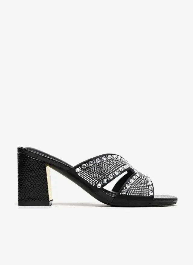 Comfort Embellished Platform Sandals