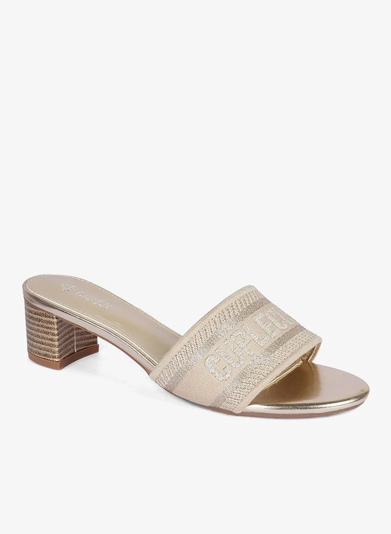 Festive Heeled Sandals