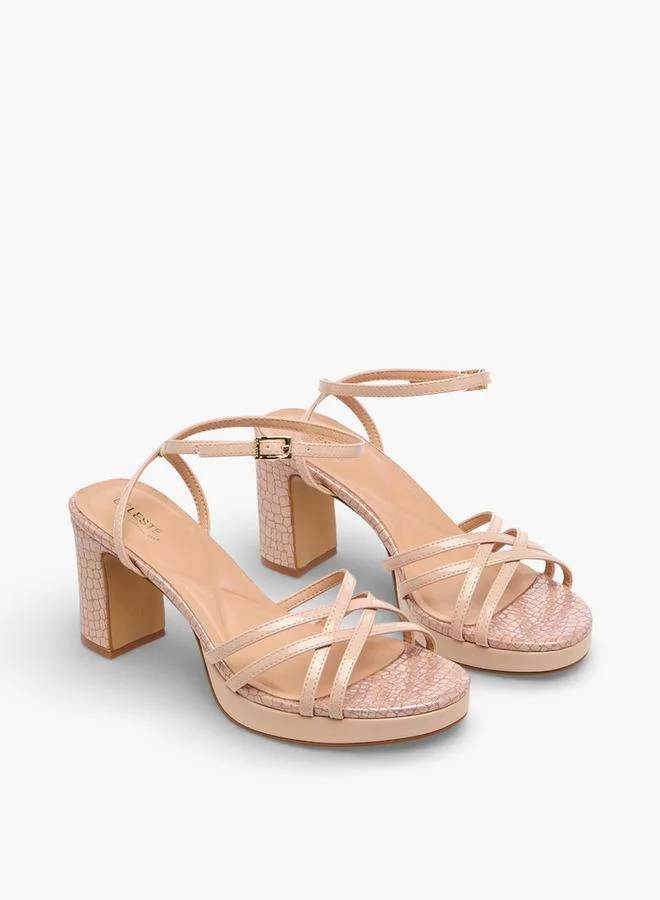 Ladies Heeled Sandals