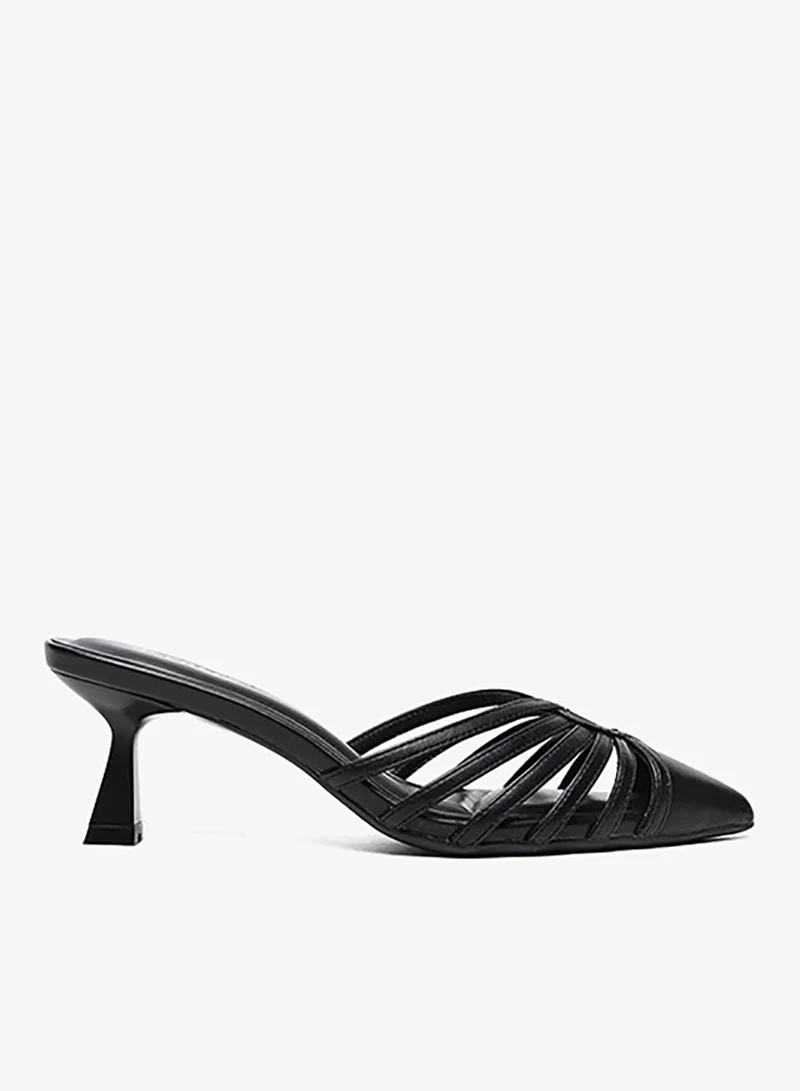 Pointed Toe Slingback Heel