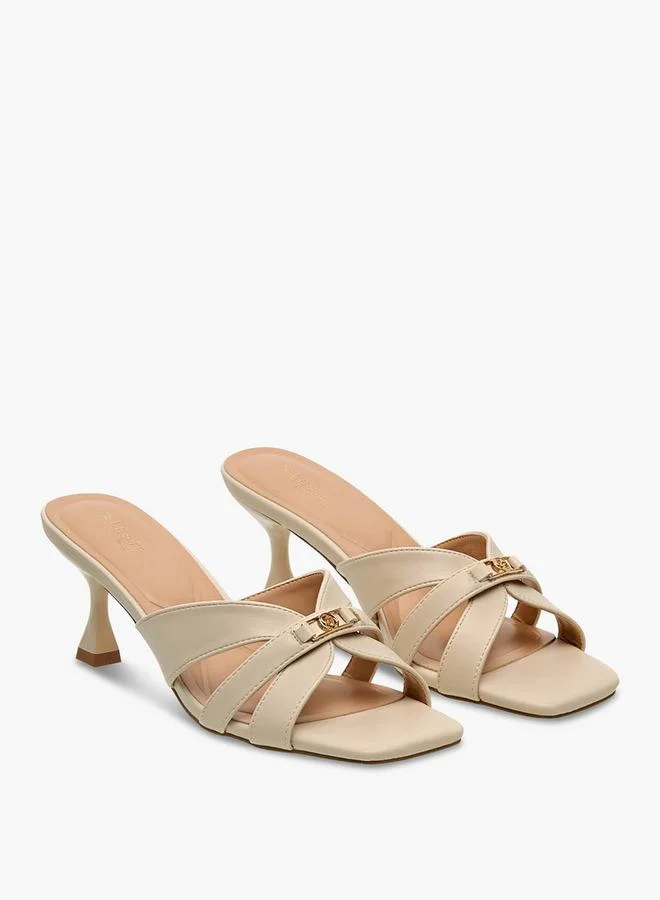 Women Flared Heel Sandals