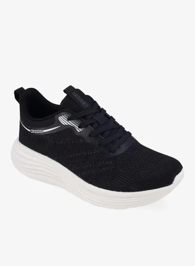 Women's Lace-Up Walking Shoes - Purple - Low Heel - Textile Upper – image 2