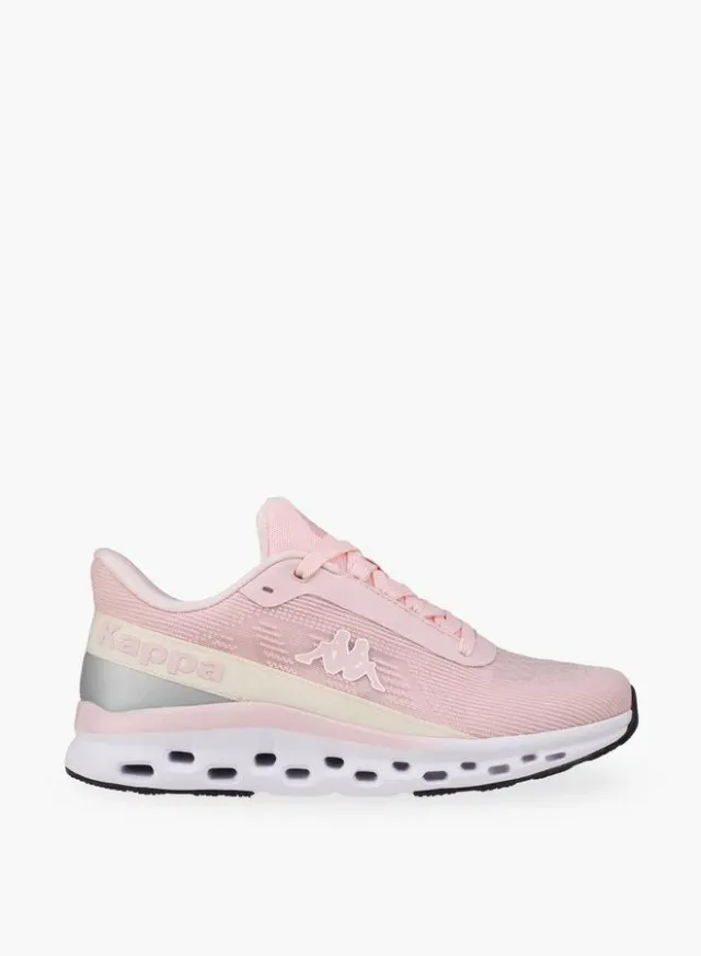 Pink Lace-Up Walking Sneakers for Women - Breathable Mesh Upper – image 3