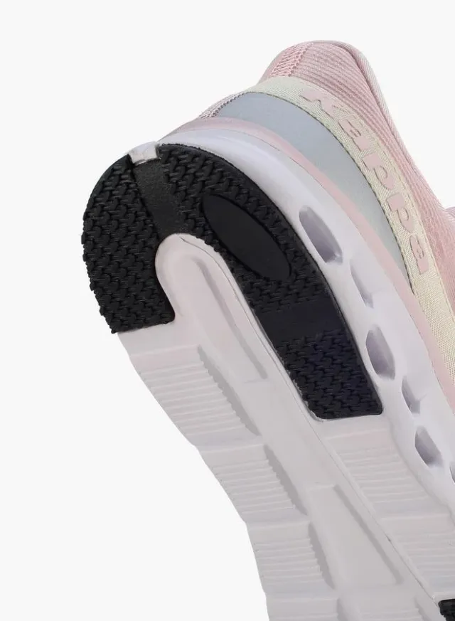 Pink Lace-Up Walking Sneakers for Women - Breathable Mesh Upper – image 5