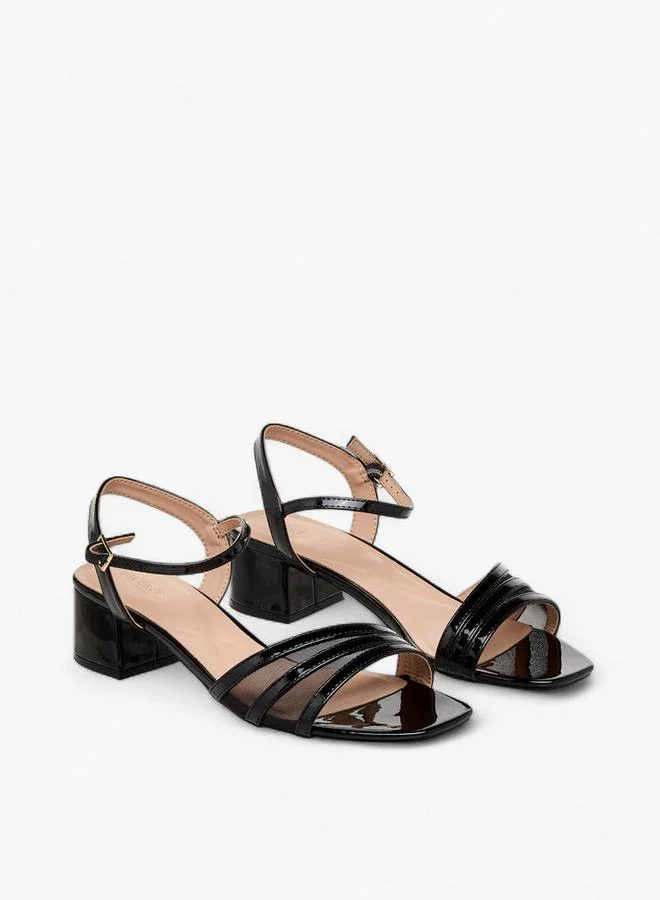 Women's Block Heel Ankle Strap Sandals