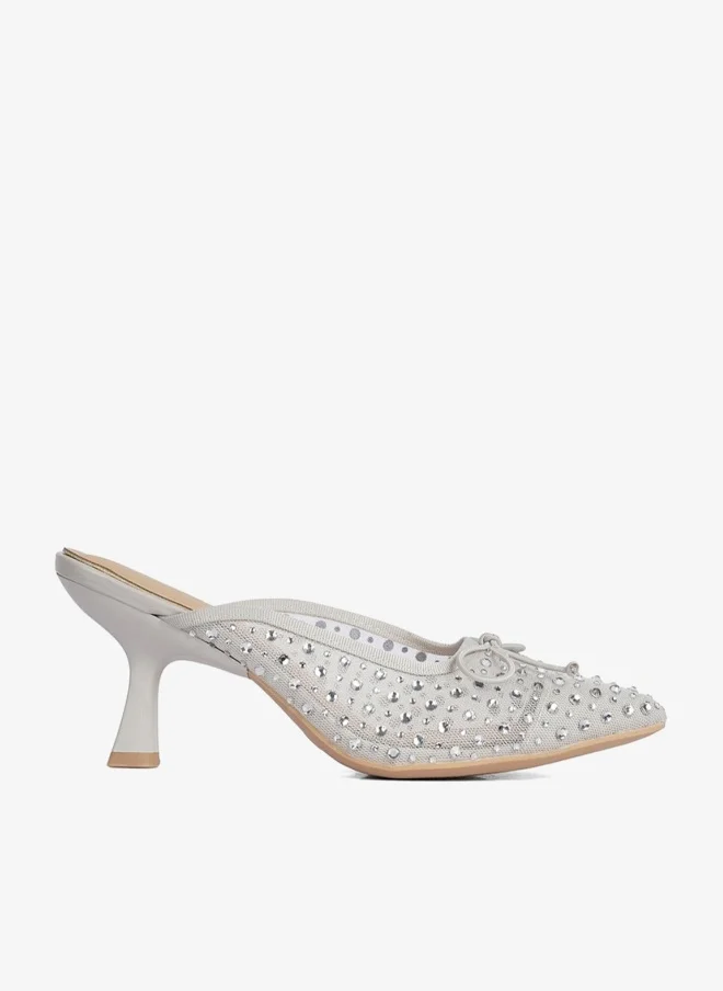 Festive Mesh Mules