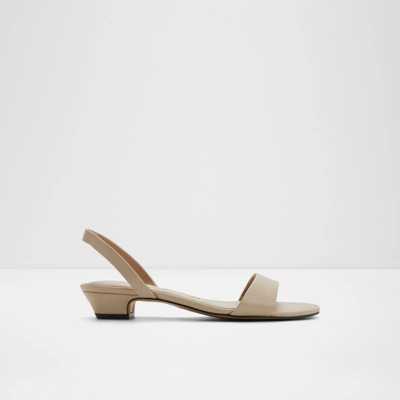 HALOBREREL Open Toe Low Block Heel Sandals