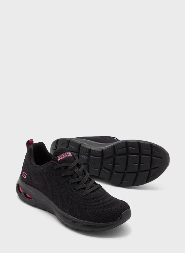 Skechers Bobs Unity Women's Lifestyle Lace-Up Sneakers - Black – image 3