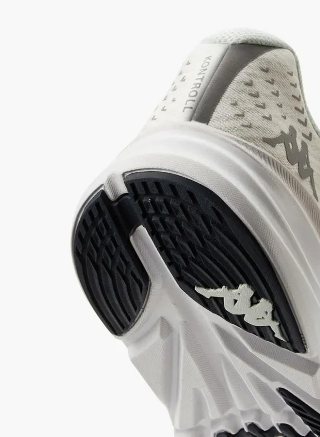 Women's White Lace-Up Running Shoes with Cushioned Sole – image 5