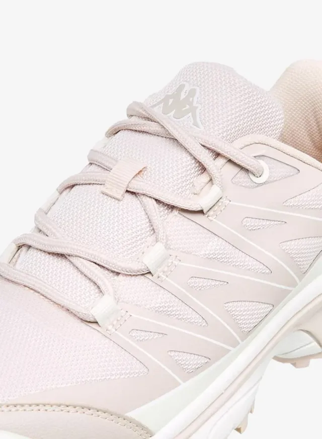 Pink Lace-Up Textile Sports Shoes for Women – image 4