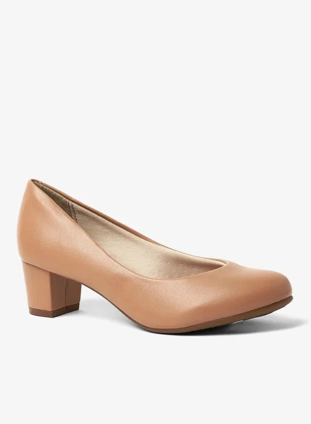BEIRA RIO Ladies Mid Heel Shoes Black