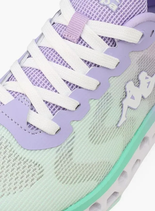Lilac Lace-Up Walking Sneakers for Women - Cushioned Sole – image 4