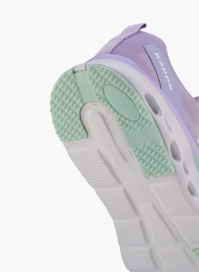 Lilac Lace-Up Walking Sneakers for Women - Cushioned Sole – image 5