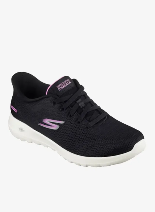 Skechers Go Walk Joy Walking Shoes - Black Pink – image 3