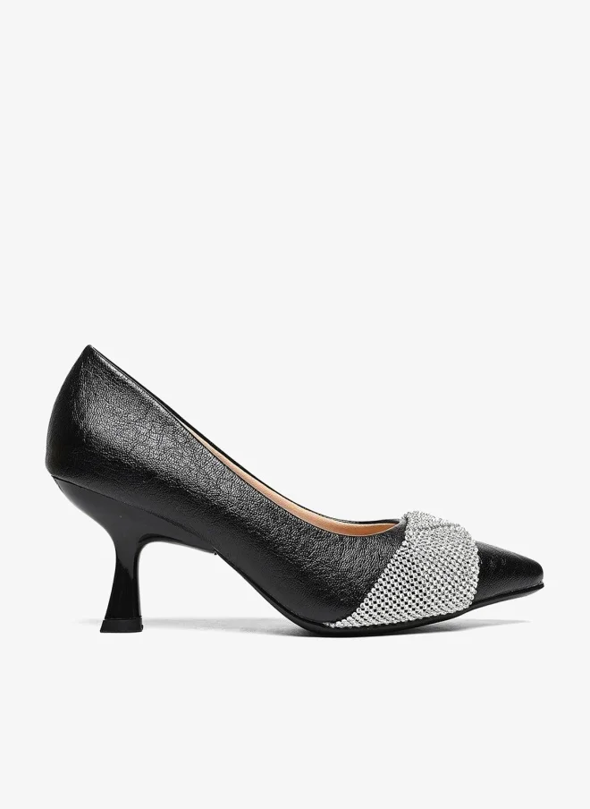 Women's Heeled Slip-on Pumps