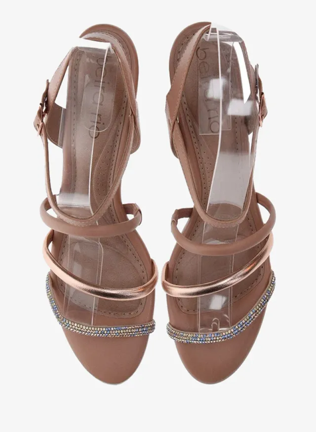 Women's Slingback Ankle Strap Mid Heel Sandals – image 5