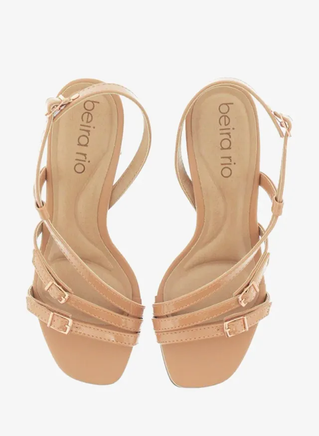 Women's Mid Heel Sling Back Ankle Strap Sandals – image 5