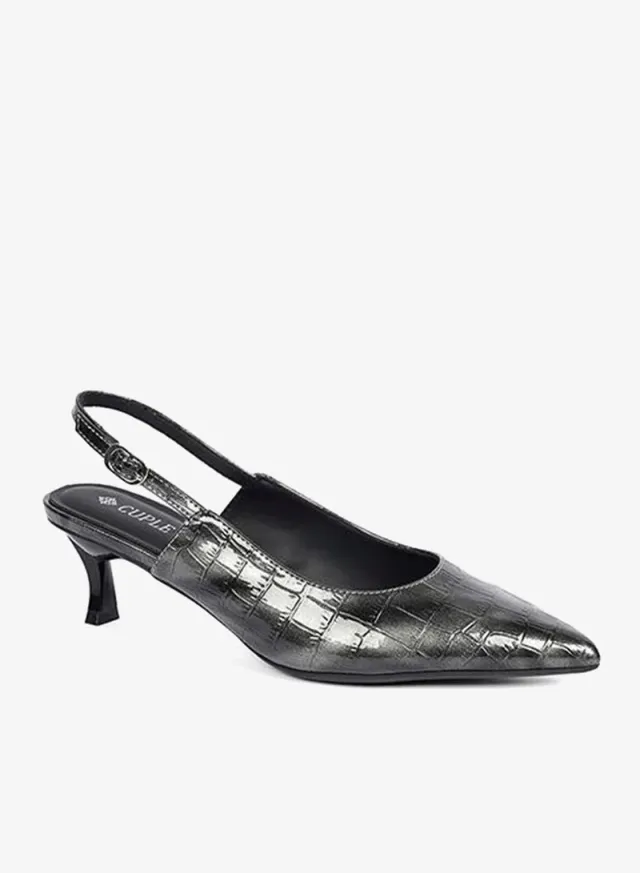 Womens Slingback Heeled Shoes – image 2