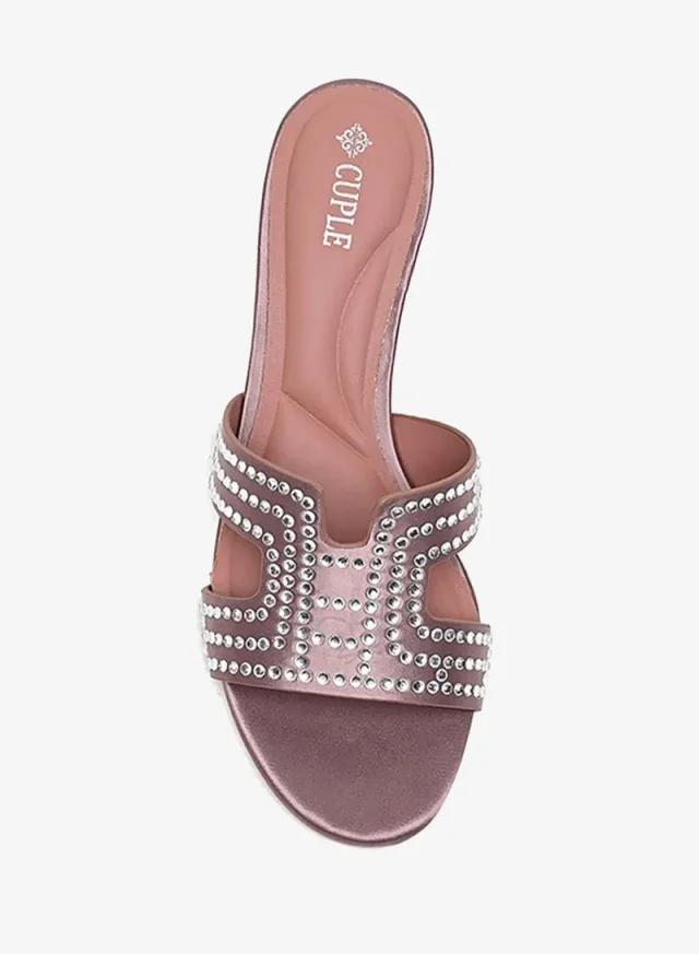 Crystal Embellished Mule – image 3
