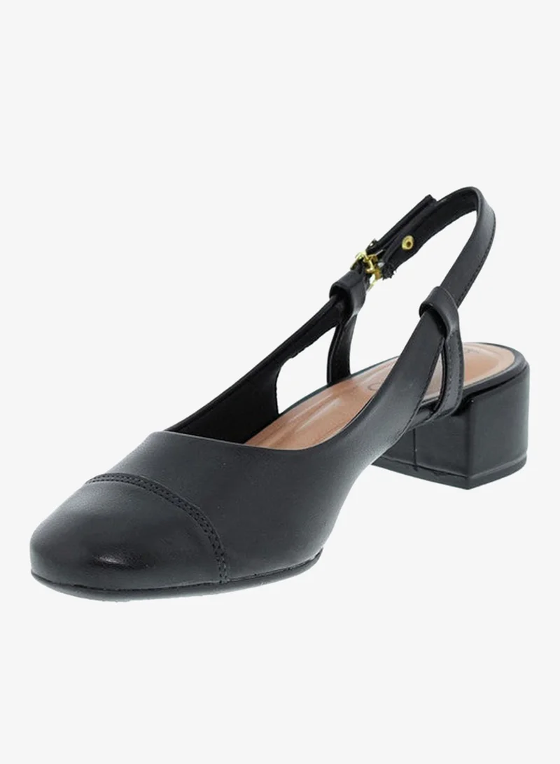Women's Mid Heel Slingback Ankle Strap Sandals