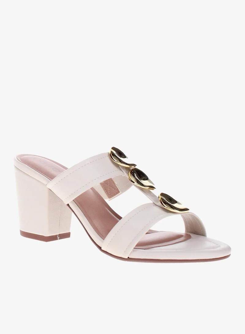 Beira Rio Women's Mid Heel Sandals