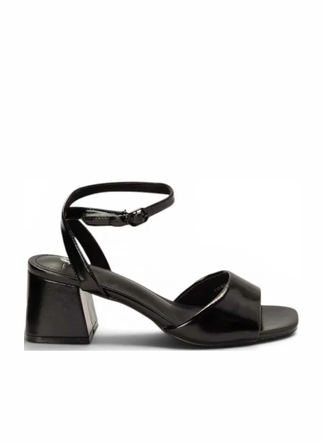 Block Heel Ankle Strap Sandals