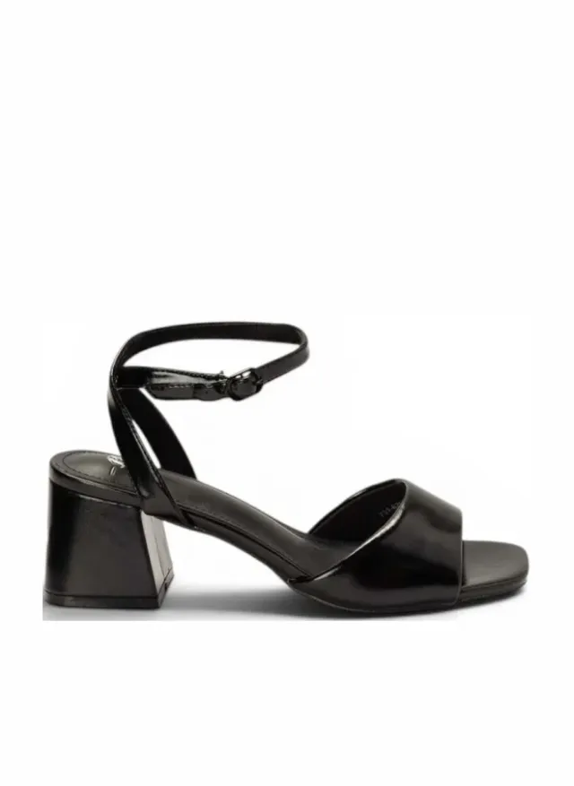 Block Heel Ankle Strap Sandals