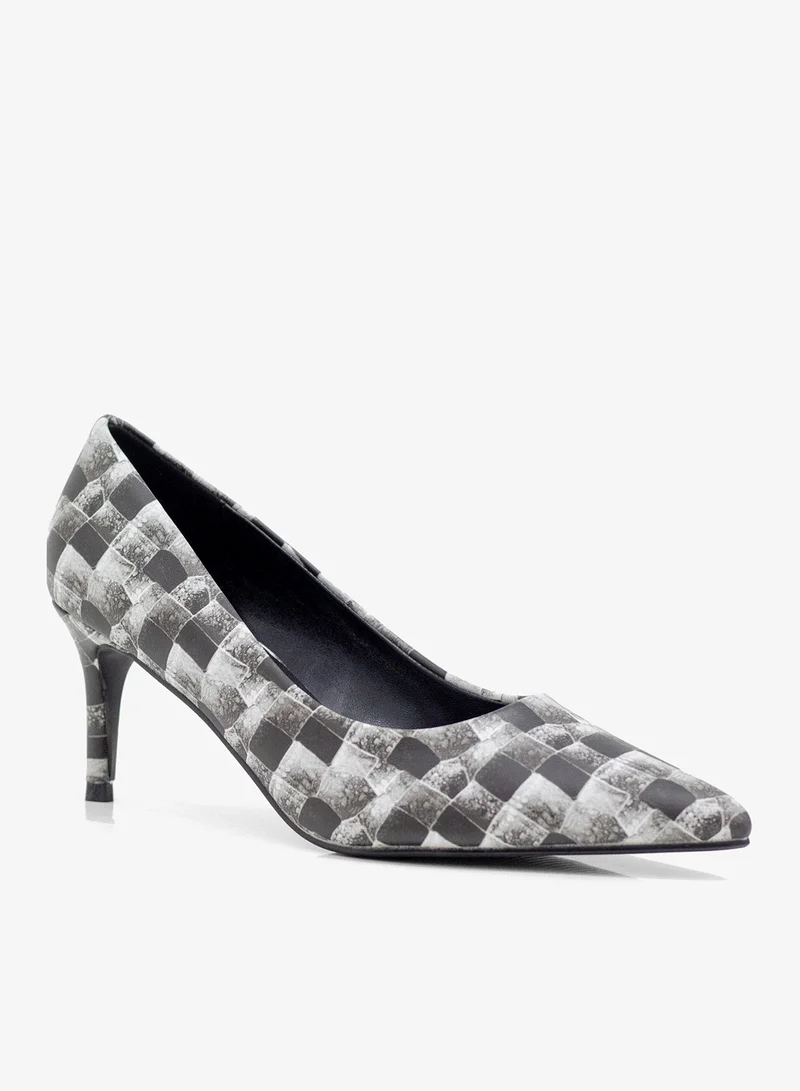 Banu 7cm Pointy Court Heels Black