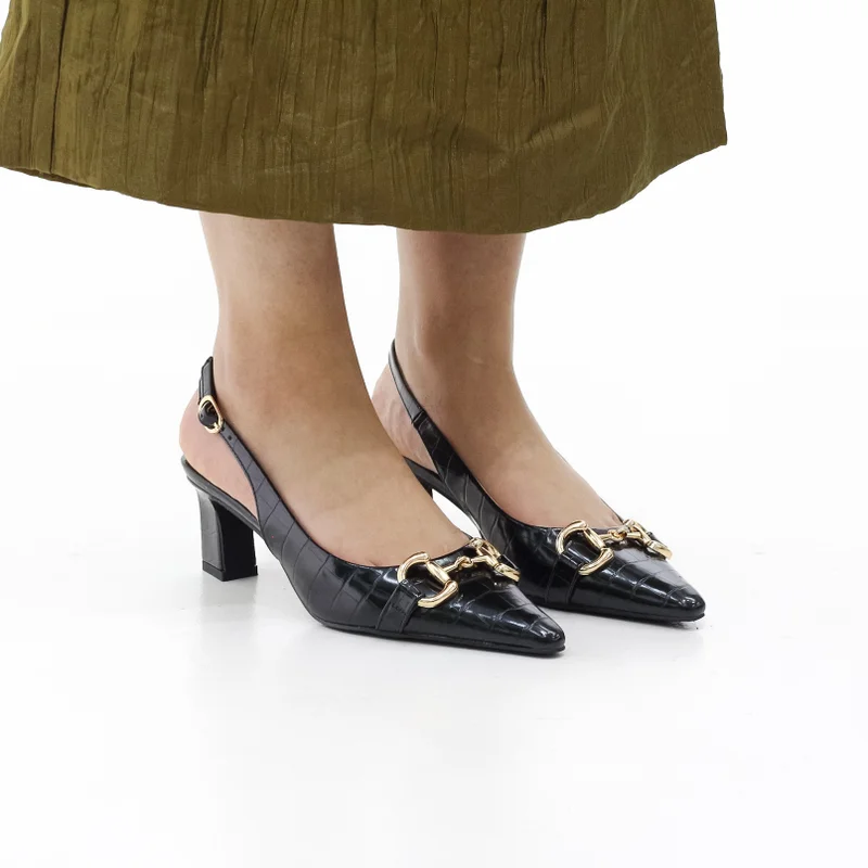 ESPIRA Block Heel Slingback 6cm