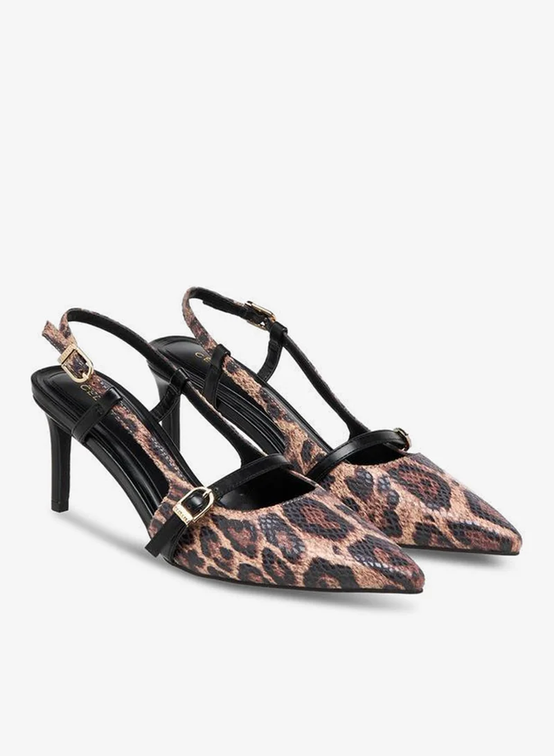 Women's Buckle Stiletto Heel Shoes