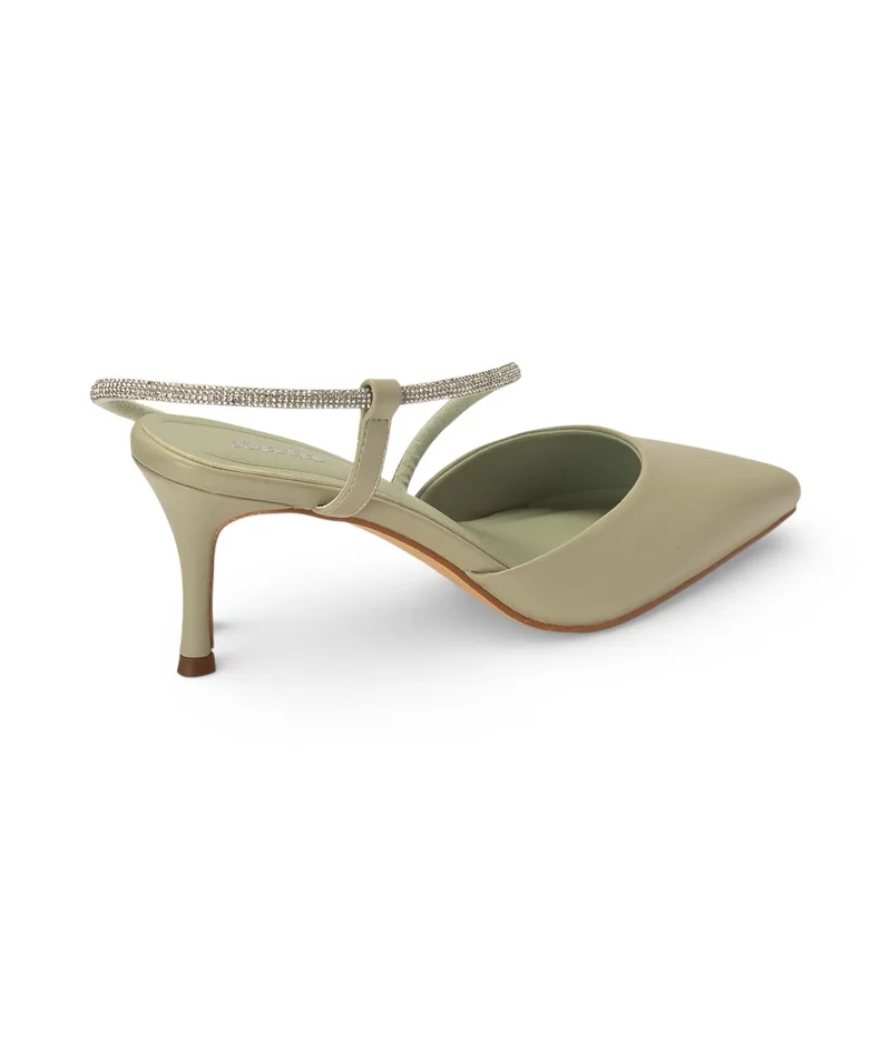 Pointed Slingback Heels