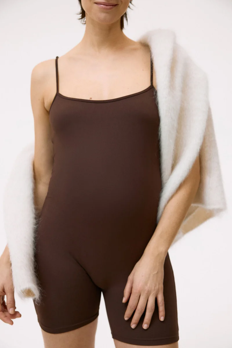 MAMA Integral-bra Playsuit