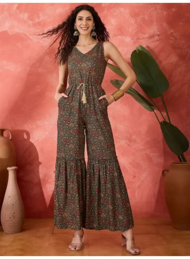 Jumpsuit Brown